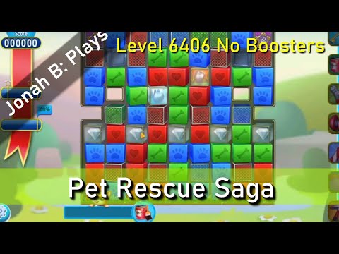 Pet Rescue Saga Level 6406 No Boosters