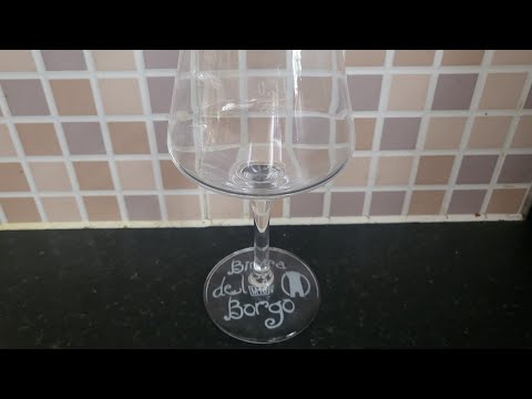 Birra Del Borgo Rare 30cl Italian Teku Glasses... Only Fools And Horses Del-boy LOL