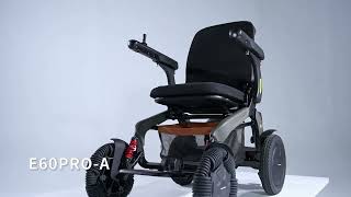 E60 PRO A Robooter Lityum Akülü Sandalye — Tanıtım Videosu 1