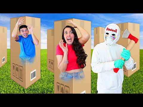 GIOCHIAMO A NASCONDINO ESTREMO NELLE SCATOLE MISTERIOSE CONTRO IL DOTTOR TIMOTI CHALLENGE!