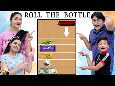 ROLL THE BOTTLE CHALLENGE | Ep 243 | Comedy Family challenge | Aayu and Pihu Show