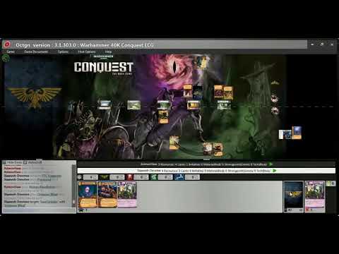 40k Conquest on OCTGN - Vha'Shaelhur vs Zarathur
