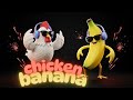 Chicken Banana Dance Song Fun Kids Music Video