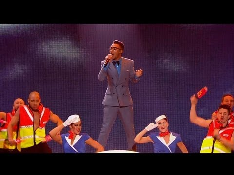 Marcus Collins takes off - The X Factor 2011 Live Final (Full Version)