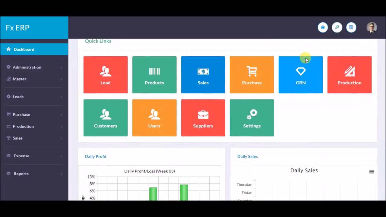 ERP Software demo