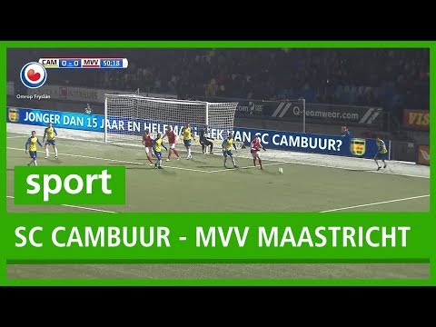 VOETBAL: Samenvatting SC Cambuur - MVV Maastricht