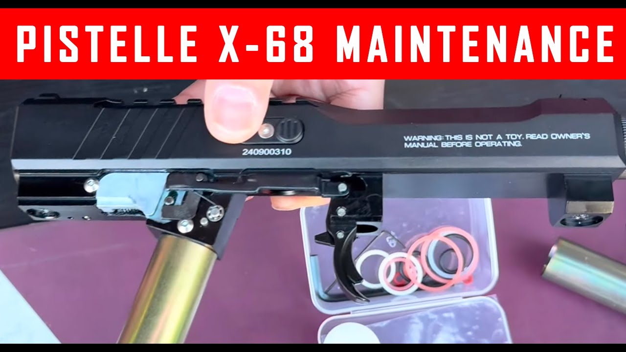 Pistelle X-68 Orings and Seals Replacement