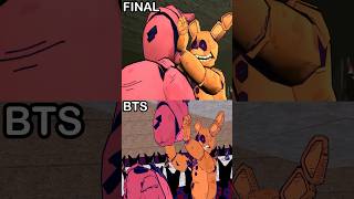Afton Destroying The FNaF Animatronics (BEHIND THE SCENES) | FNaF 2 Movie MEME