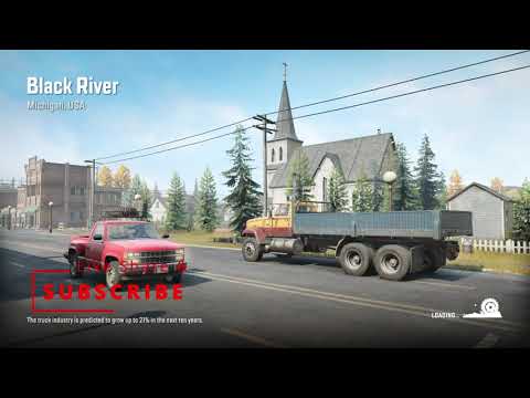 SNOWRUNNER First Garage ( Map : Black River )