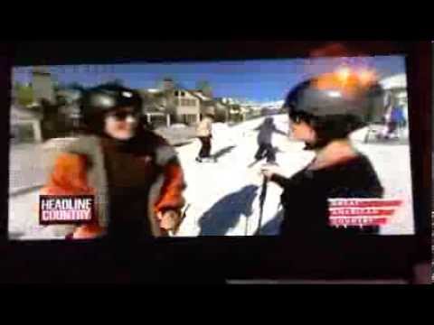 Kree Harrison Learns How To Ski