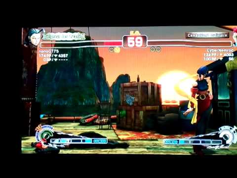 nonoGT75 [Rose] vs CyberNemrod [Viper] USF4 Online Ranked Matches