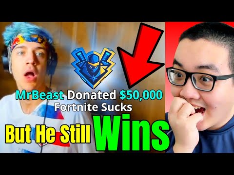 I Donated $50,000 To Ninja - Fortnite… Humdrum Singaporean REACTS To @MrBeast