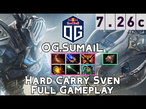 Sven | OG.SumaiL | Carry Sven Full Gameplay | 7.26c Full Gameplay