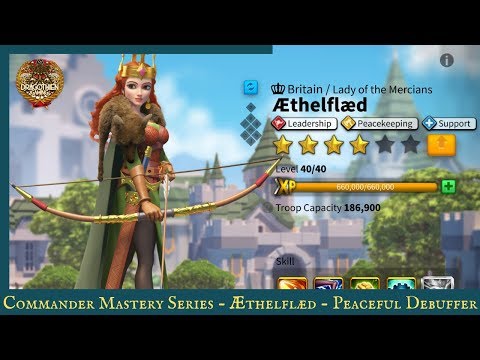 Commander Mastery Series : Aethelflaed - Peaceful Debuffer - Rise of Kingdoms