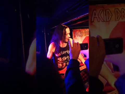 Acid Drinkers - Pizza Driver live @ Bongo, Edinburgh 09/12/18