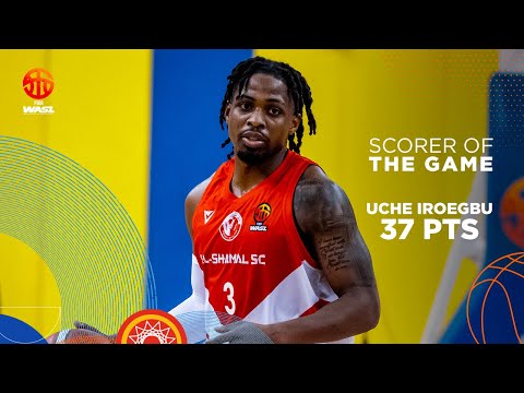 FIBA WASL S2 | SCORER OF THE GAME | AL SHAMAL VS MANAMA | UCHE IROEGBU