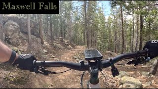 Cub Creek - fantastic deep woods tech descent - Maxwell Falls - Evergreen - Colorado