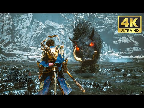 Black Myth Wukong All Cutscenes Full Movie (Chapter-4) 4K ULTRA HD