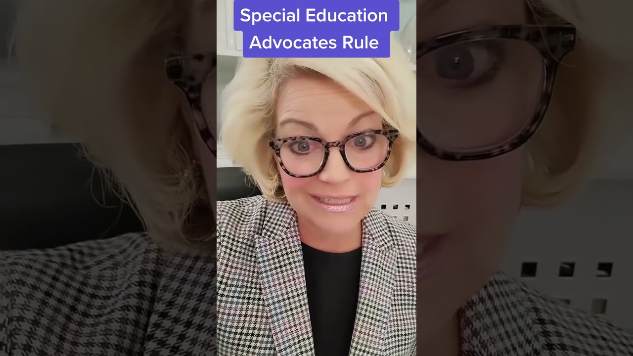 The New Special Education Advocates Rule.