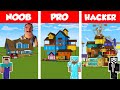 Minecraft NOOB vs PRO vs HACKER HELLO N Minecraft NOOB vs PRO vs HACKER HELLO N