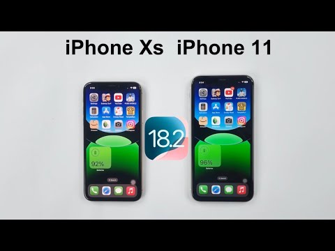 iOS 18.2 SPEED TEST - iPhone XS vs iPhone 11