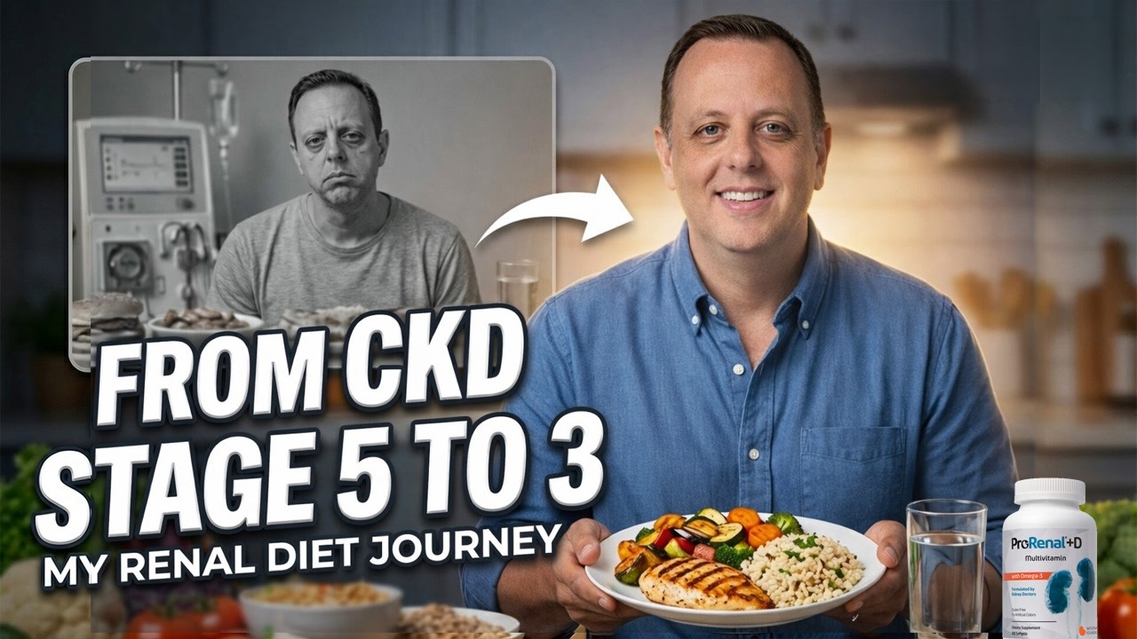 CKD stage 5 RENAL DIET: Foods I ate to improve kidney function to stage 3 and avoid kidney failure