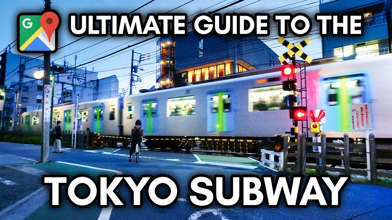 Ultimate Guide to the Tokyo Subway! 🇯🇵 How to Use Google Maps to Get Around Japan