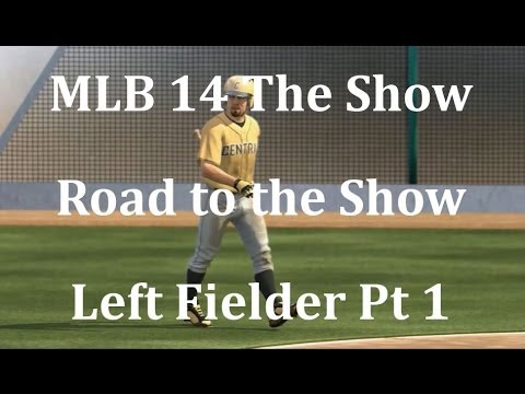 MLB 14 The Show Road to the Show Left Fielder - Pt 1