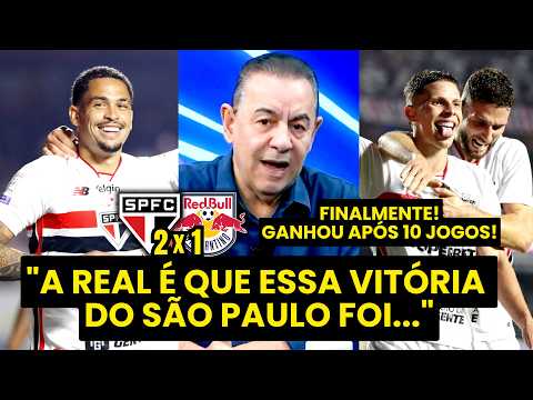 “SINCERAMENTE??? Pra mim, ESSA VITÓRIA do SÃO PAULO…” FLAVIO PRADO ANALISA 2 a 1 no BRAGANTINO!