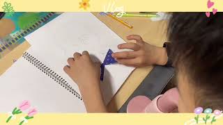 Joshua’s craft for Mother’s Day and Birthday