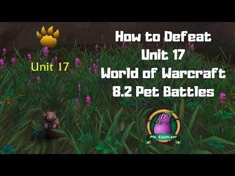 How to Defeat Unit 17 | 8.2 Mechagon Pet Battles | World of Warcraft