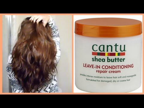 Cantu Shea Butter Leave-In Conditioner Review│Natural Texture, Thick Hair, Grow Longer Stronger Hair Video