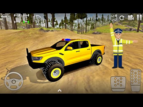 Concept Police Pickup Truck Driving - Offroad Outlaws - Best Android Gameplay 2022