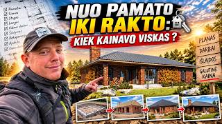 nuo pamato iki rakto , kiek kainavo