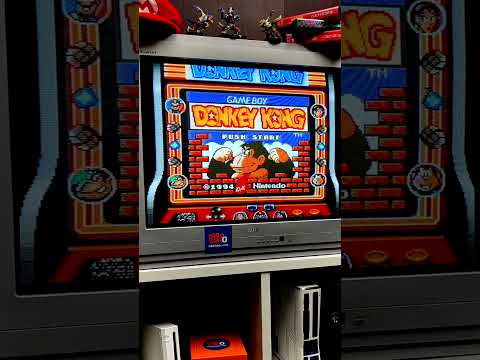 Donkey Kong on Super Game Boy - #donkeykong #supergameboy #SuperNintendo #dkoldies #retro