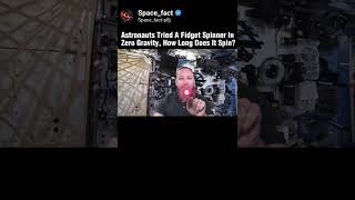A Fidget Spinner In Space, How Long Does It Spin