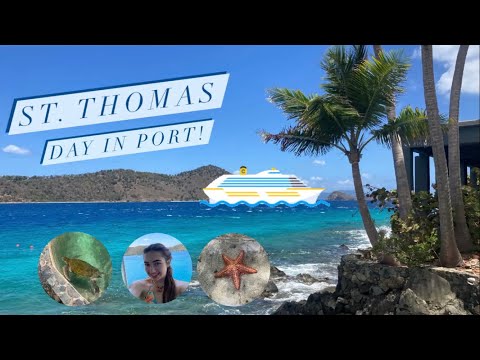 St. Thomas Caribbean Day In Port! Tavel Guide for Cruise Stop!!