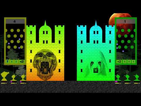 Castle Destruction Marble Race in ALgodoo ☆ The War Day #146-150