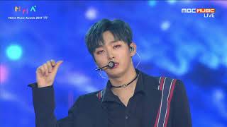 [1080p] 171202 Wanna One - Nothing Without You + Beautiful + Burn It Up @ 2017 MMA