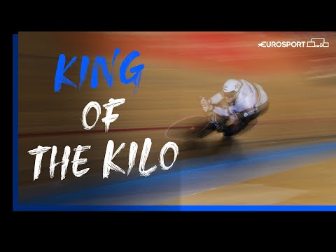 He Keeps Getting FASTER! | Jeffrey Hoogland Wins 1KM Time Trial | Eurosport