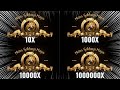 Metro Goldwyn Mayer Intro Getting 1000000X Faster