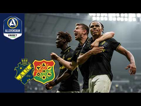 AIK Allmänna Idrottsklubben Solna Stockholm 2-0 GAIS Göteborgs Atlet & Idrottssällskap ...