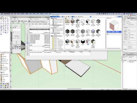 Vectorworks Materials - Scheduling Materials in Wall Styles.