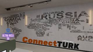 Coohom ile ConnectTurk Gayrimenkul Ofisi Tasarımı #1