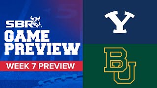 College Football Week 7 Preview 🏈 | BYU vs. Baylor NCAAF Odds And Picks