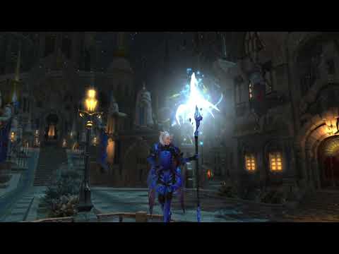 イシュガルド 上層 夜 / Ishgard The Pillars Night Theme / One hour loop