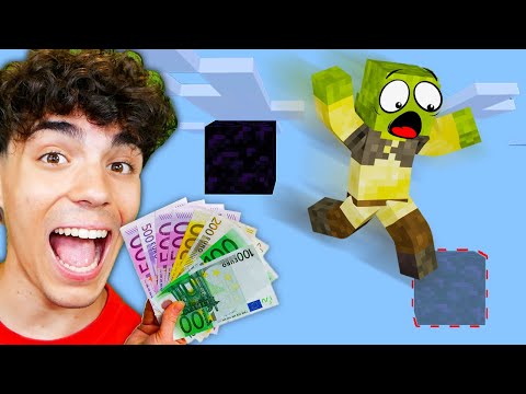 SE FINISCI IL PARKOUR ONLY UP IMPOSSIBILE, VINCI 1000€ su MINECRAFT!