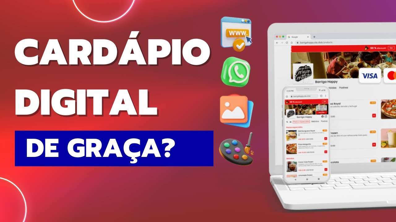 Como Criar um Cardápio Digital de Graça e Bombar Seu Delivery