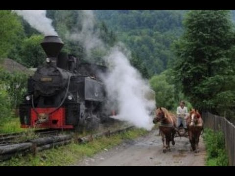 Surviving 21st Century Steam in ROMANIA Wood Burning Steam Train -  Romania - Mocanita