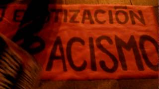 Inmigrantes racistas exigen exterminio de la raza blanca. Plan Kalergi. MADRID 12/11/17